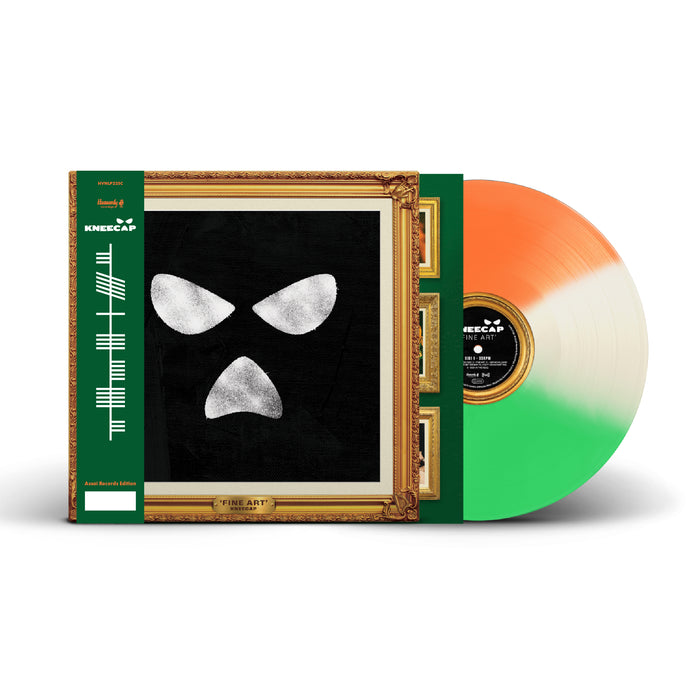 Kneecap Fine Art Vinyl LP Signed Assai Obi Edition Green, White and Orange Tri-Colour 2024
