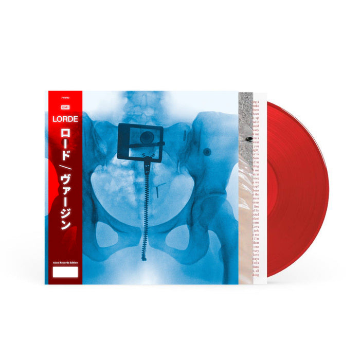 Lorde Virgin Vinyl LP Assai Obi Edition Translucent Red