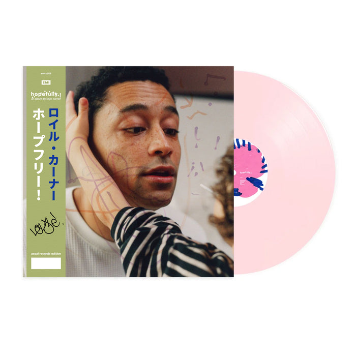 Loyle Carner hopefully! Vinyl LP Signed Assai Obi Edition Rose Colour 2025