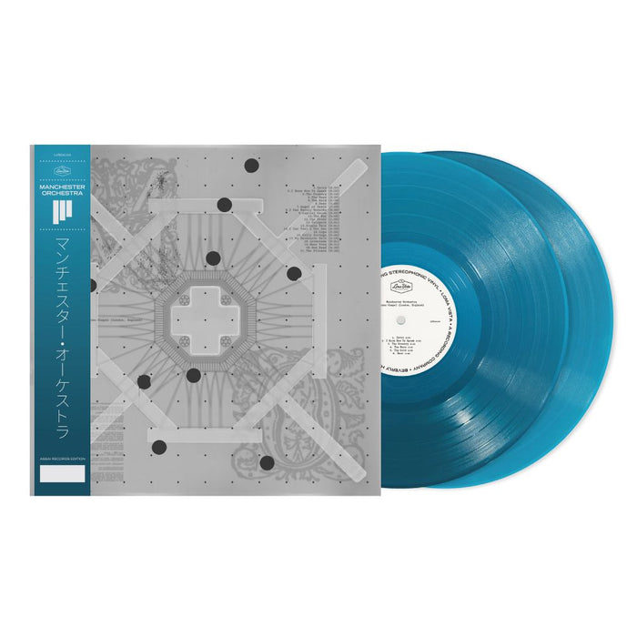 Manchester Orchestra Union Chapel (London, England) Vinyl LP Assai Obi Edition Aqua Blue Colour 2026