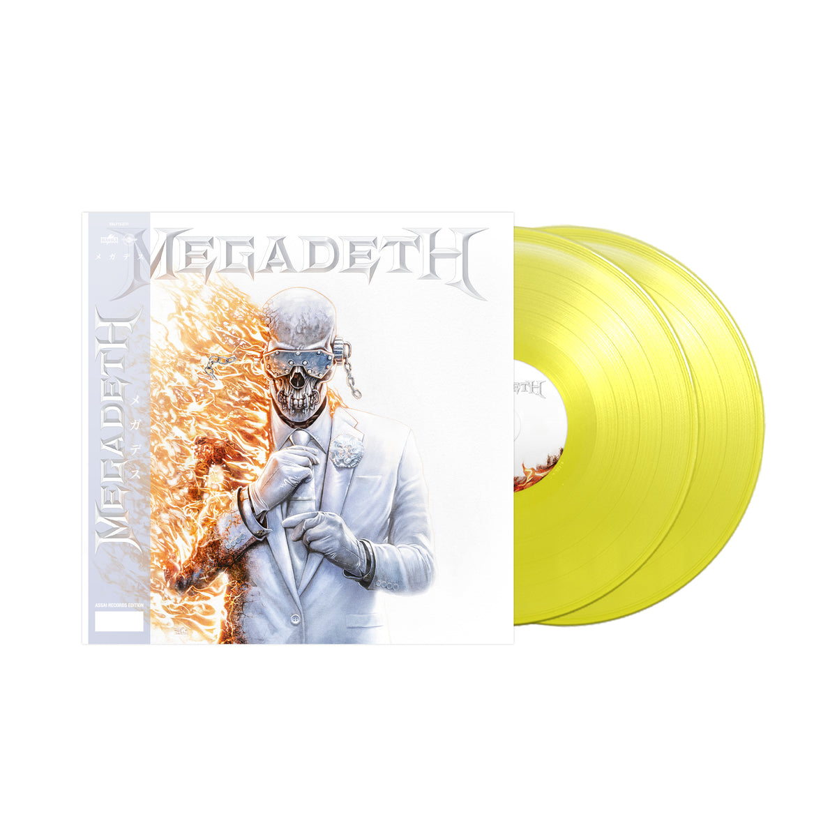 megadeth レコード Megadeth (Self Titled) Vinyl LP Assai Obi Edition Yellow