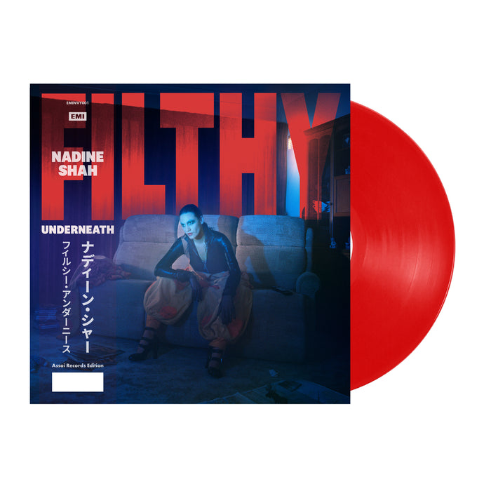 Nadine Shah Filthy Underneath Vinyl LP Red Colour Signed Assai Obi Edition 2024