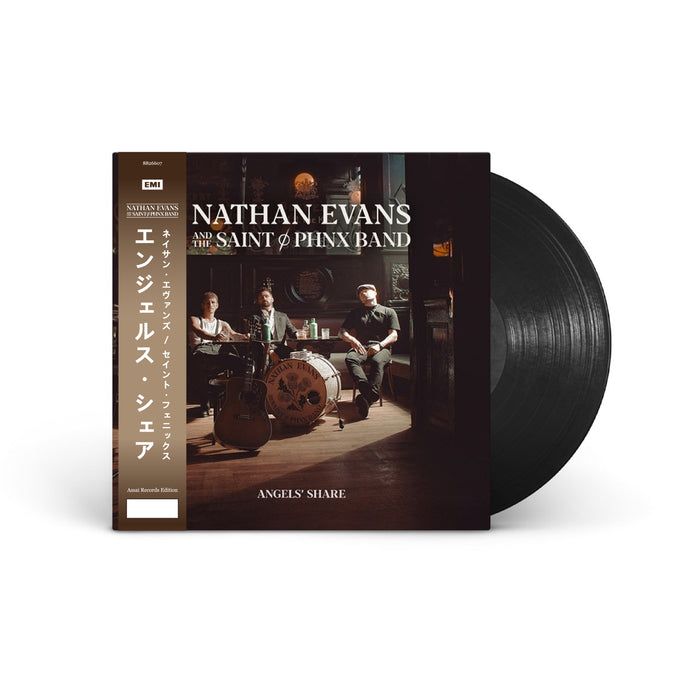 Nathan Evans & The Saint PHNX Band Angel's Share Vinyl LP Signed Assai Obi Edition 2026