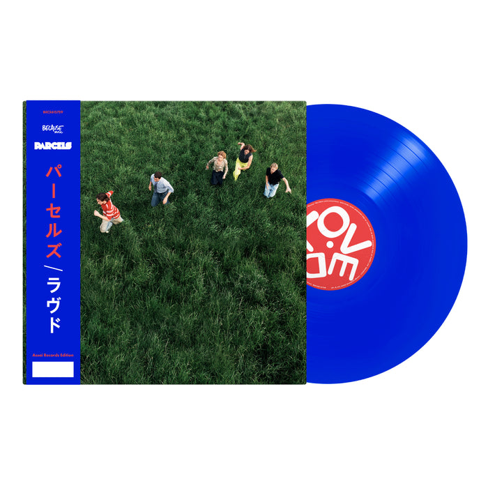 Parcels LOVED Vinyl LP Signed Assai Obi Edition Transparent Blue Colour 2025