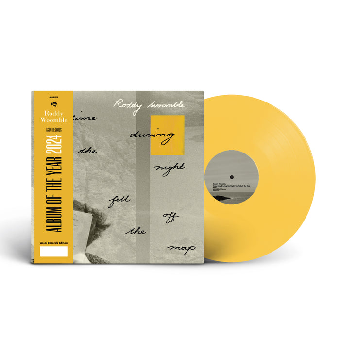 Roddy Woomble Sometime During The Night We Fell Off The Map Vinyl LP Signed Assai Album Of The Year Obi Edition Yellow Colour 2024