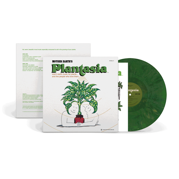 Mort Garson Mother Earth's Plantasia Vinyl LP 50th Anniversary Multicolor Eco Mix Colour Due Out 04/09/26