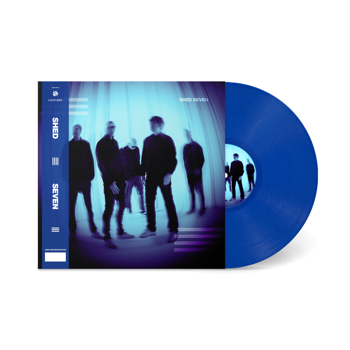 Shed Seven (Self Titled) Vinyl LP Signed Assai Obi Edition Blue