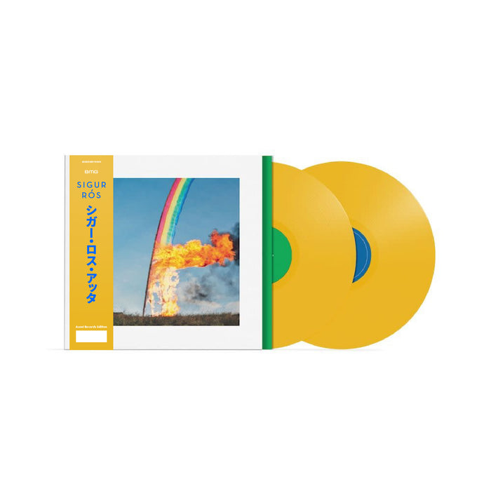 Sigur Rós ÁTTA Vinyl LP Yellow Colour Assai Obi Edition 2023