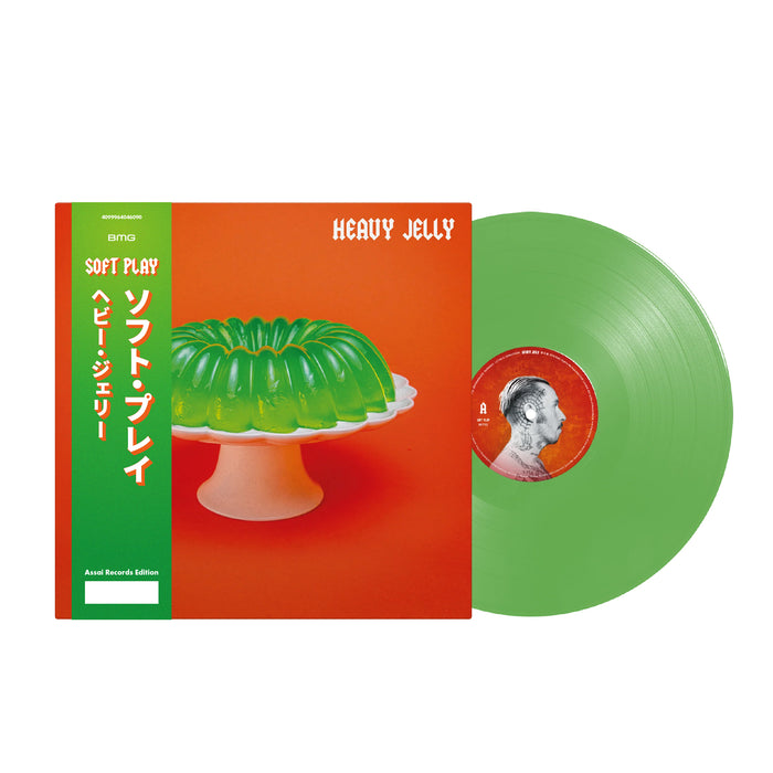 SOFT PLAY Heavy Jelly Vinyl LP Signed Assai Obi Edition Green Colour 2024