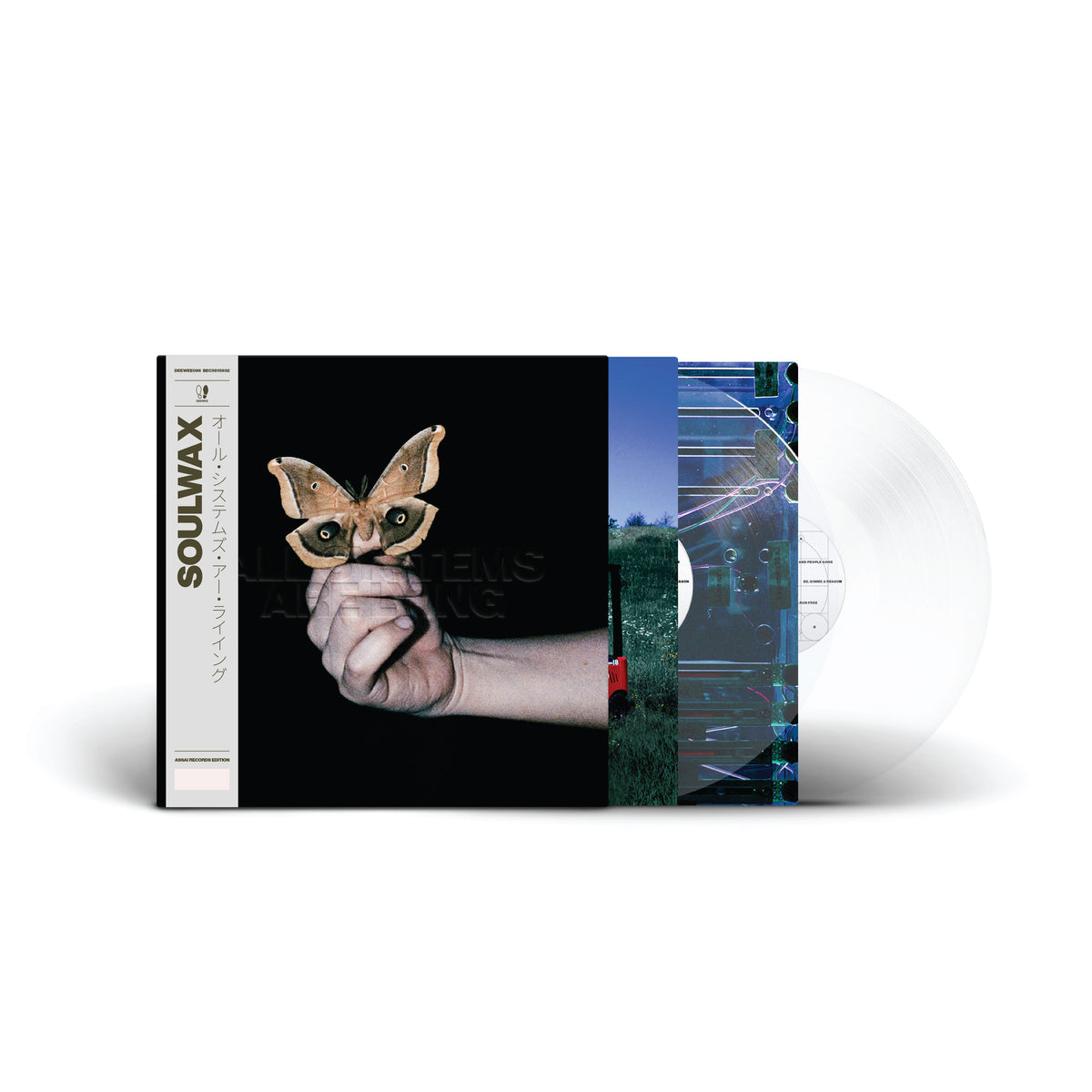 Soulwax All Systems Are Lying Vinyl LP Signed Assai Obi Edition Transp ...