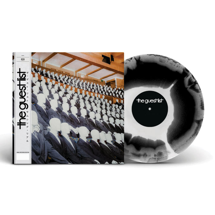 The Guest List Something Real LP Signed Assai Obi Edition Black & White Splatter Colour 2026