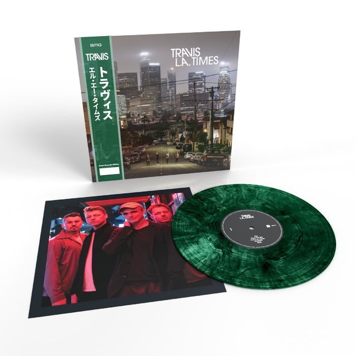 Travis L.A. Times Vinyl LP Signed Green Marble Assai Obi Edition 2024
