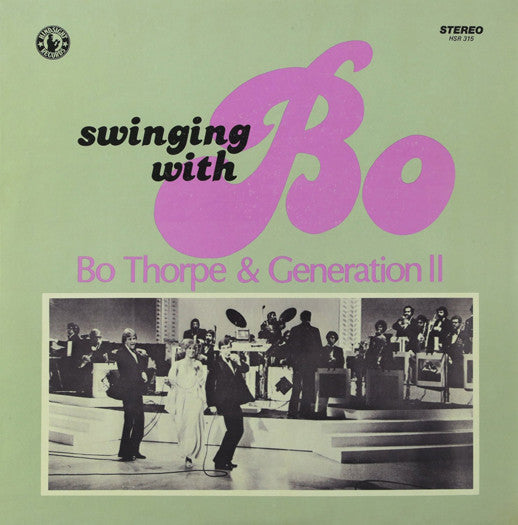BO & GENERATION II THORPE SWINGING WITH BO 2 LP VINYL NEW (US) 33RPM