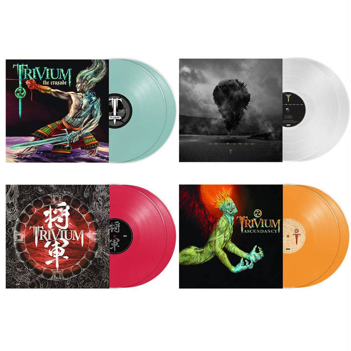 Trivium In Waves Double Clear Vinyl LP New 2018