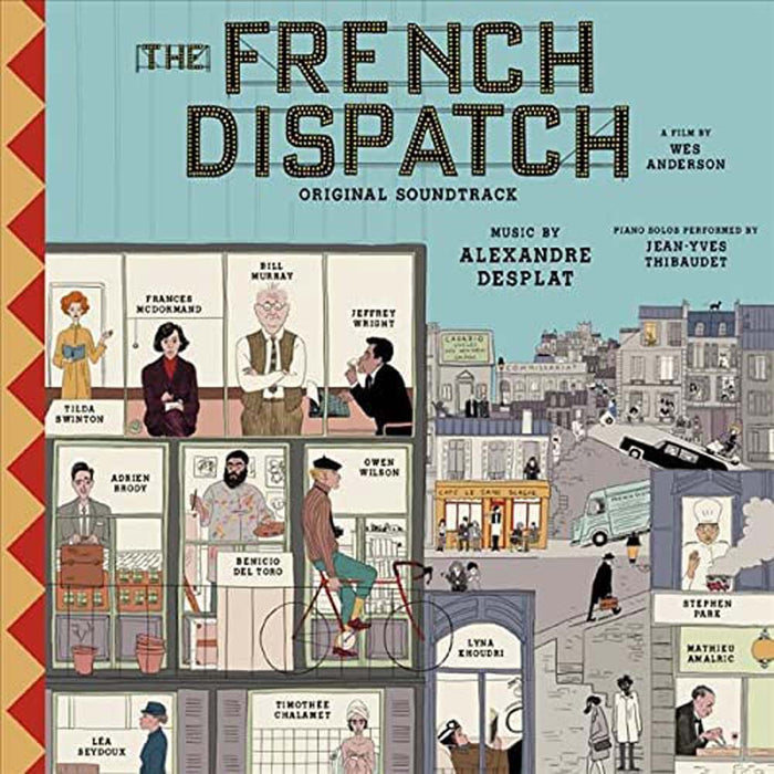 The French Dispatch Vinyl LP Soundtrack 2022