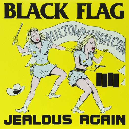 BLACK FLAG JEALOUS AGAIN LP VINYL NEW (US) 33RPM