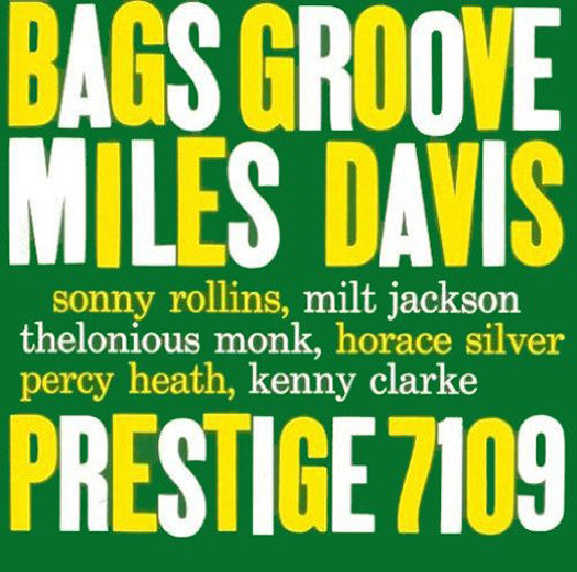 MILES DAVIS BAGS GROOVE LP VINYL NEW (US) 33RPM