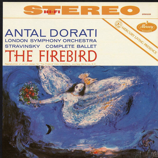 LONDON SYMPHONY ORCHESTRA STRAVINSKY: THE FIREBIRD LP VINYL NEW 2015