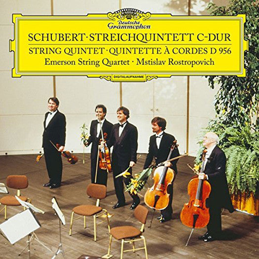 SCHUBERT STRING QUINTET IN C MAJOR D956 LP Vinyl NEW 2015