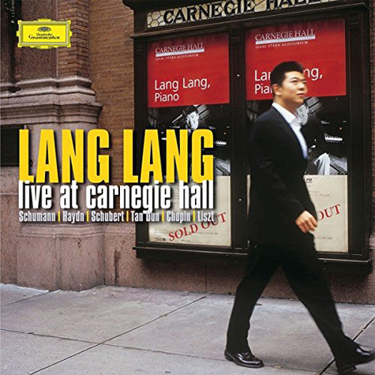 LANG LANG LIVE AT CARNEGIE HALL DOUBLE LP VINYL NEW 33RPM 2015