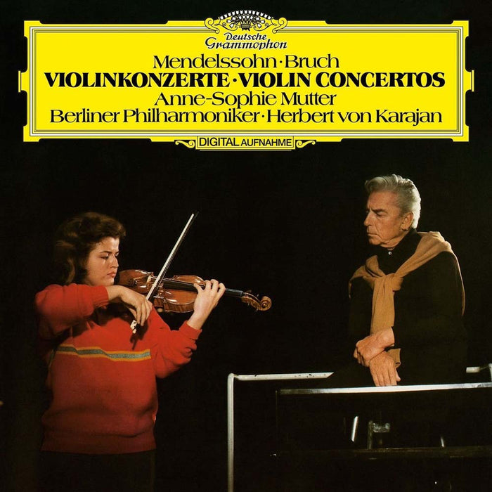 KARAJAN Mendelssohn Bruch Violin Concertos LP Vinyl NEW 2017