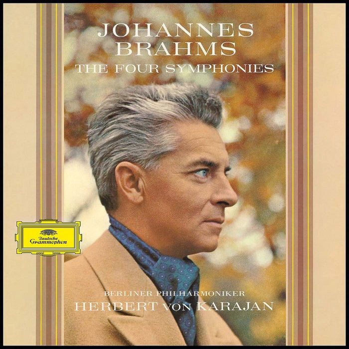 H. VON KARAJAN Brahms Four Symphonies 4LP Vinyl Set NEW