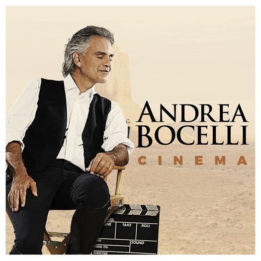 ANDREA BOCELLI CINEMA DOUBLE LP VINYL NEW 33RPM