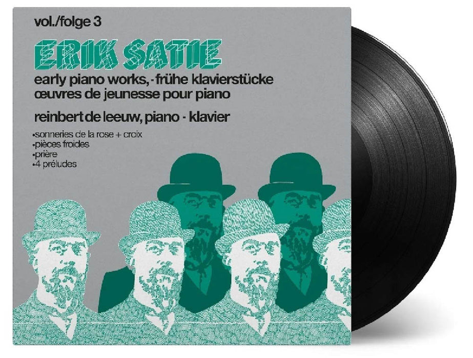 Erik Satie Early Piano Works Vol 3 Vinyl LP New 2018