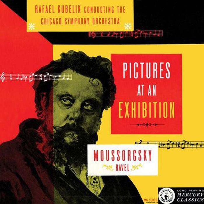 Raafel Kubelik / Chicago Symphony Orchestra Mussorgsky/Ravel Pictures At An Exhibition Vinyl LP 2021