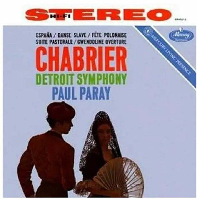 Paul Paray / Detroit Symphony Orchestra The Music Of Chabrier Vinyl LP 2021