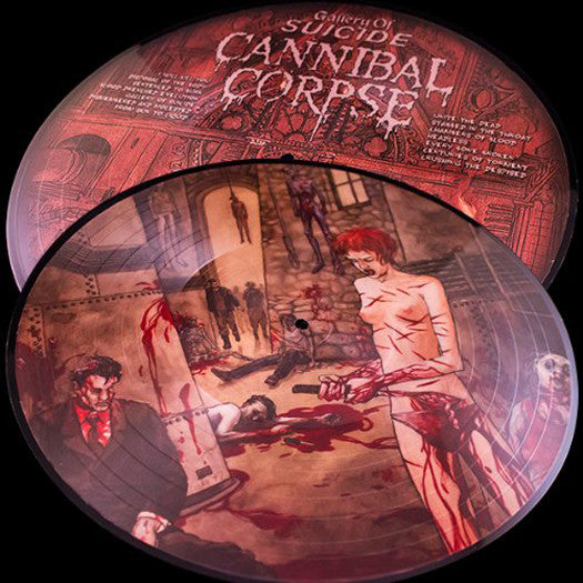 CANNIBAL CORPSE GALLERY OF SUICIDE 25TH ANNIV LP VINYL 33RPM NEW