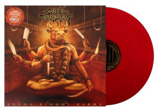 Cattle Decapitation Karma Bloody Karma Vinyl LP Red Colour 2014