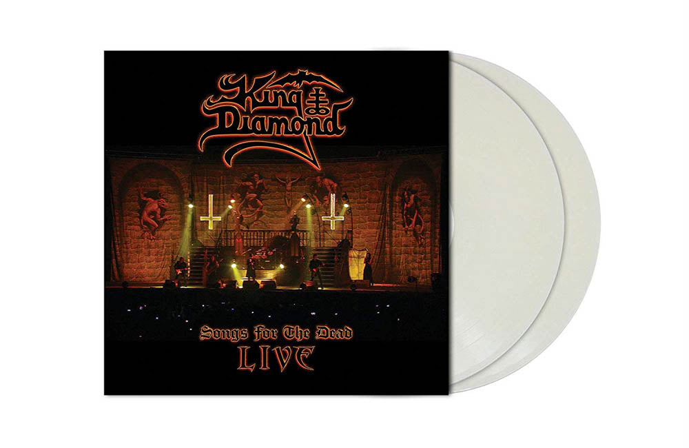 King Diamond Songs for the Dead Double White Vinyl LP New 2019
