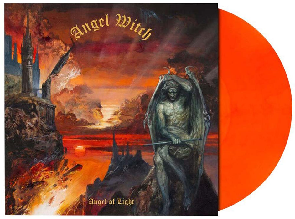 Angel Witch Angel Of Light Vinyl LP LTD Orange & Purple Marbled New 2019