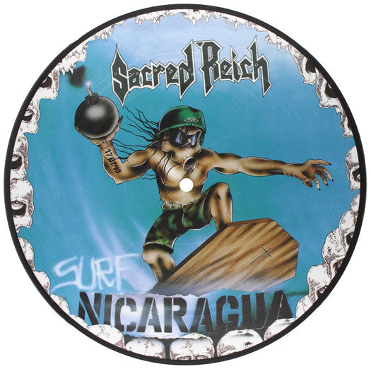 SACRED REICH SURF NICARAGUA 2014 LP VINYL NEW 33RPM