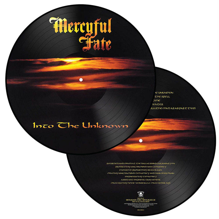 Mercyful Fate Into the Unknown Picture Disc Vinyl LP New 2018