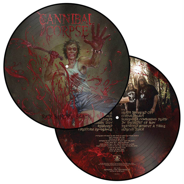 Cannibal Corpse Red Before Black Pic Disc Vinyl LP New 2018