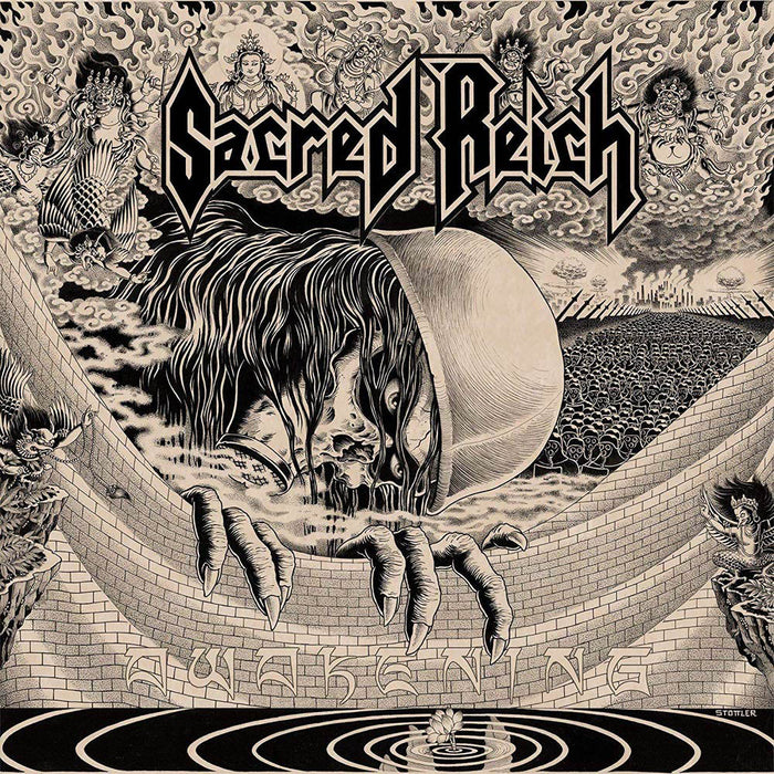 Sacred Reich Awakening Clear Red Vinyl LP 2019