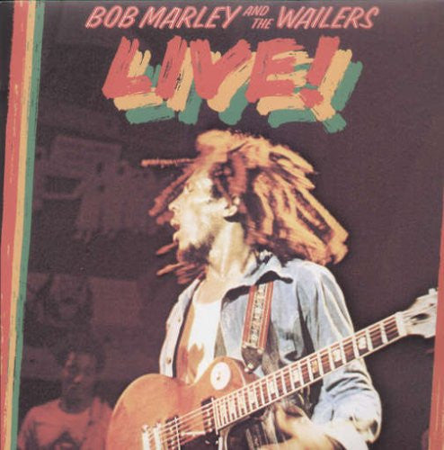 BOB MARLEY AND THE WAILERS LIVE LP VINYL 33RPM NEW