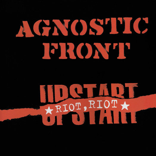 AGNOSTIC FRONT RIOT RIOT UPSTART LP VINYL NEW (US) 33RPM