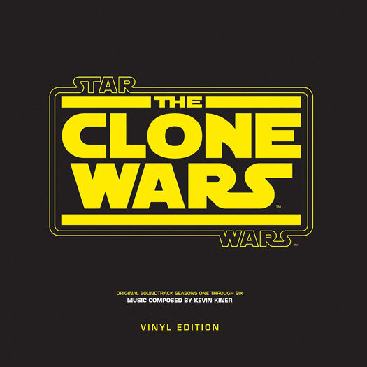 KEVIN KINER STAR WARS THE CLONE WARS LP VINYL NEW 2014 33RPM