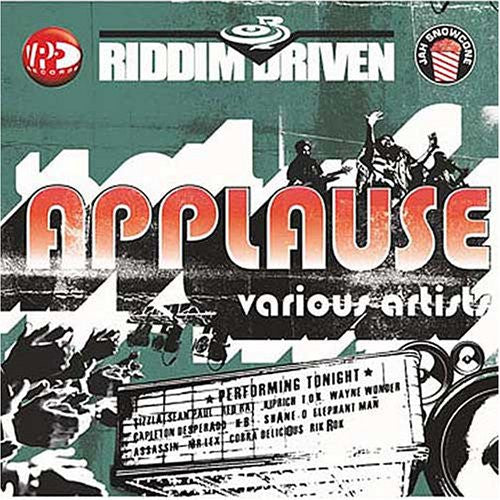 RIDDIM DRIVEN APPLAUSE HALL LP VINYL NEW 33RPM