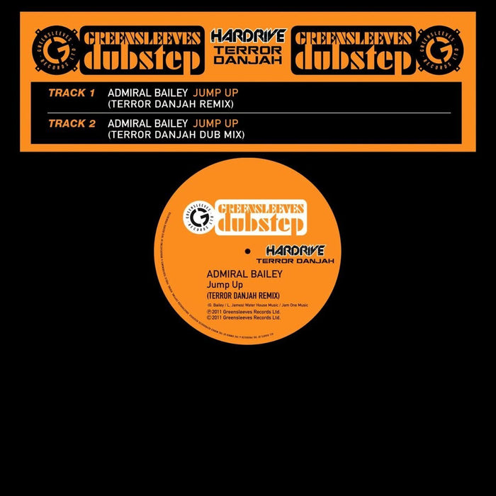 Admiral Bailey - Jump Up (Terror Danjah Remix) Dubstep Reggae Vinyl Brand New