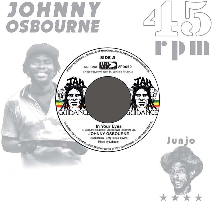 Johnny Osbourne - In Your Eyes 7" Single New 2019