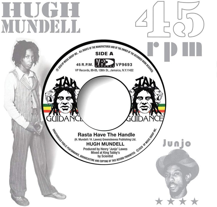 Hugh Mundell - Rasta Have The Handle 12" Vinyl Single 2020