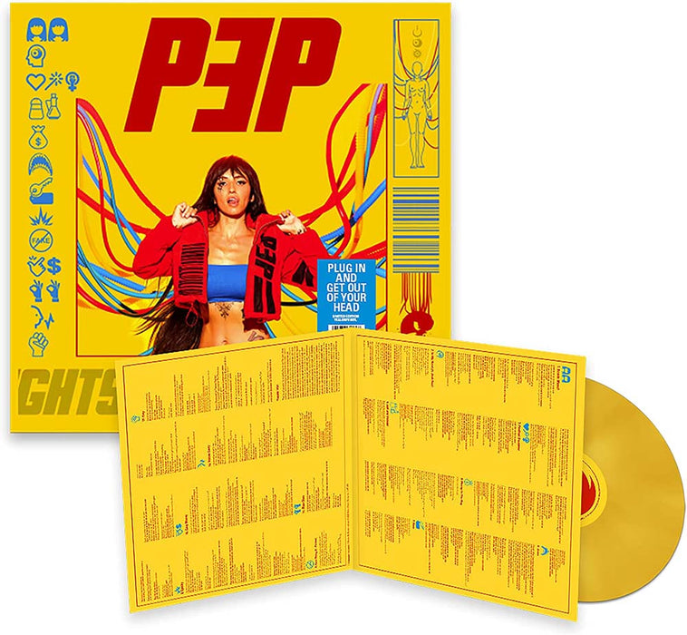 Lights Pep Vinyl LP Yellow Colour 2022