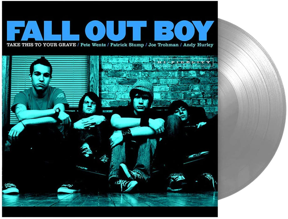 Fall Out Boy Take This To Your Grave Vinyl LP Silver Colour 2021