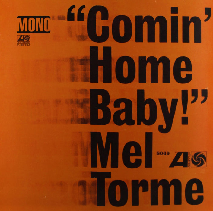 MEL TORME COMIN HOME BABY LP VINYL 33RPM NEW