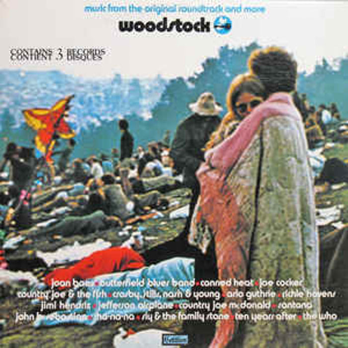 Woodstock Three Triple Purple/Gold Vinyl LP New 2019