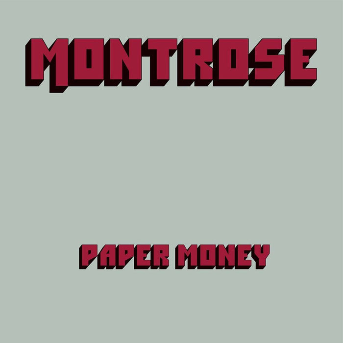 MONTROSE Paper Money DOUBLE LP Vinyl NEW 2017